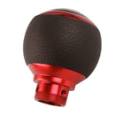 Universal Car 5 Speed Manual Gear Shift Knob Shifter Lever Stick Round Ball Red