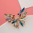 Fashion Colorful Crystal Brooch Pins Animal Butterfly Enamel Women Gifts Jewe.3C