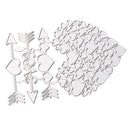Heart Metal Cutting Dies Embossing Stencil For DIY Scrapbooking Card Making