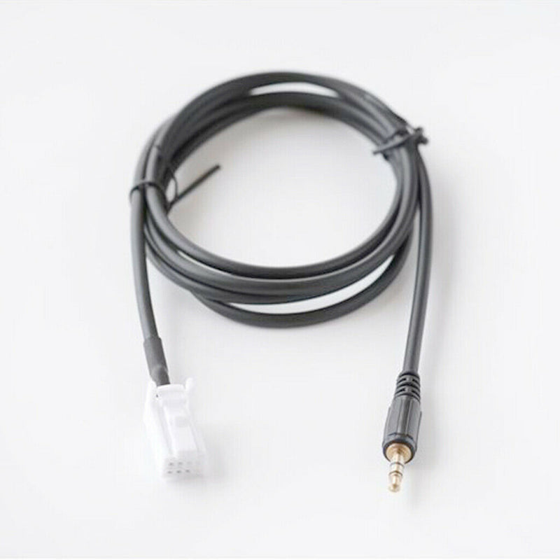 Car Audio 3.5mm Aux in Jack 8 Pin Plug Adapter Cable for Suzuki Swift Jimny