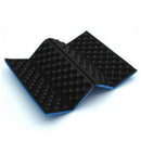 Outdoor Camping Mat Cushion Folding Portable Picnic Seat Pad (Blue Black) A