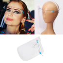 10x Full Face Shield Guard Reusable Clear Goggles Visor Hat Anti-Spitting