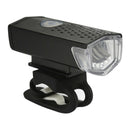10CM Waterproof Bike Front Rear Light Cycling Handlebar USB Lamp Torch Black