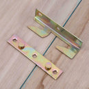 8pcs Iron Bed Fittings Connectors Brackets Joiners Hook Frame Replacement