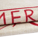 Christmas Letter Sofa Bed Home Decoration Festival Pillow Case Cushion Cove T3Z1