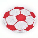 Football Reversible Change color Sequins Sew On Patch DIY Applique BagClothingOS