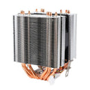 6 Pipes Computer Cpu Cooler Fan Heatsink For Lag1156/1155/1150/775 Intel Am
