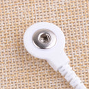 10pcs Tens  2.0mm to 3.5mm Pin Snap Connector Electrode Lead Wire Adapter Cable