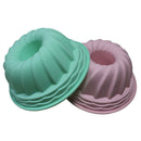 Large Spiral Shaped Bundts Cake Pan Bread Bakeware Silicone Mold Baking Tools