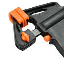 2Pc/Ratchet Release Speed Squeeze Woodworking Work Bar Clamp Clip Kit 4Inch Y8O1