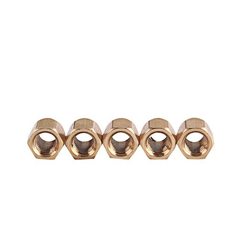 5 Pieces Brass Guitar Truss Rod Nut for Electric Guitar Bass Parts Stringed