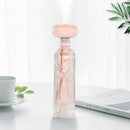 USB Portable Air Humidifier Ultrasonic Diffuser Mist Maker Purifier (Pink) A