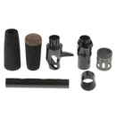High Density Black EVA Casting Rod Handle Split Grip with Reel Seat