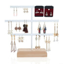 Fashion 52 Hook Earring Jewelry Organizer Earring Organizer Hanging Holder  E5C3