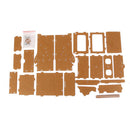 Acrylic Pet Parrot Bird Automatic Cage Feeder Food Bowl with Double