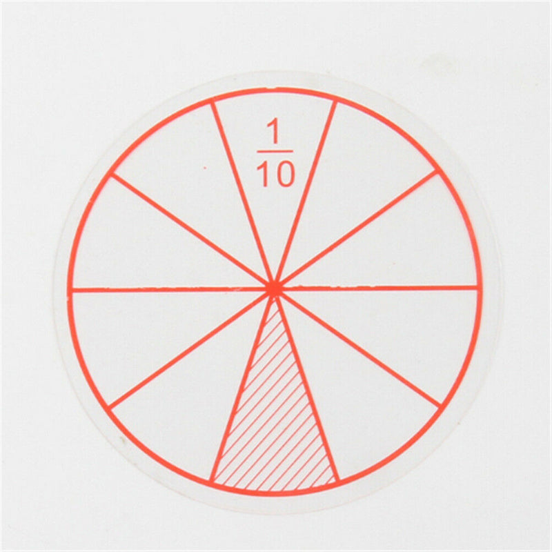 12pc Math Fraction Circles for Children Kids Student School EducationalToyGiftMO