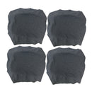 4X Waterproof Stretch Dining Chair Seat Cover Wedding Banquet 40-50cm Grey