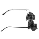 20x Headband Magnifier Jewellers Magnifying Glass Head Eye Led Lamp Lens  Dwgp