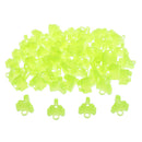 150 Pcs Plastic Fishing Treble Hooks Protective Covers Bonnet Cap  3-Size