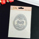 1pc Colored Egg Cutting Dies Stencil Scrapbook Photo Embossing Paper Craft A