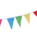 8 M Colorful Triangle Flag Pennant String Banner Festival Party Holiday Decor 3C