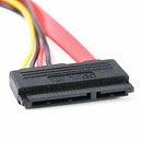 15+7 Pin SATA Power/Data to 4 pin IDE Power Cable C2J5
