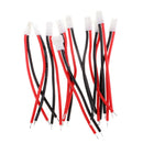 10x Battery Charging Adapter 3.7v Battery Line Wire Socket for RC Drone Part