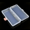 2pcs PVC Nail Art Pen Brush Manicure Pedicure Tools Storage Box Container Case