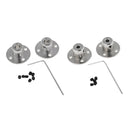 M3 Motor Connector Rigid Flange Coupling Coupler w/ Wrench for RC Boat Truck