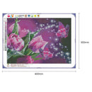 5D DIY Full Drill Diamond Painting Butterfly Flowers Cross Stitch Mosaic