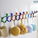 Space Alumimum Home Door Wall-mounted Hat Clothes Towel Hook Hanger Golden
