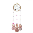 Shells Dream Catcher Round Bright Shell Wind Chimes Home Car Decor Ornament