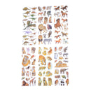 6 Sheets Wildlife Animals Scrapbooking Bubble Puffy Stickers Reward Kids Toys  Z