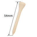 100Pcs/Pack Golf Tees 5.4Cm Professional Wooden Golf Tees Biodegradable Les
