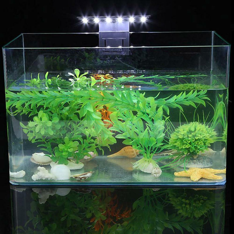 5W LED Waterproof Aquarium Lamp Fish Tank Aquatic Plants Grow Clip Light