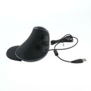 USB Wired High-Precision Optical Vertical Mouse with Adjustable DPI and RGB
