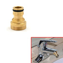 1PC Brass Hose Tap Connector 23mm Threaded Home Water Pipe Adaptor Fitting M&O