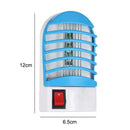 220V Socket Electric Mini LED Mosquito Lamp Insect Repeller Killer EU Plug