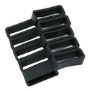 Rubber Replacement Watch Band Strap Loops Watch Strap Keeper Retainer 20MM
