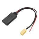 Car Stereo Mini Iso 6 Pin Bluetooth Module Music Adapter Aux Audio Cable Fo D5Y9