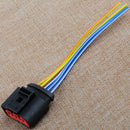5 Pin Mass Air Flow Sensor Connector 1J0973775A fit for VW Golf GTI Hatchback Hf