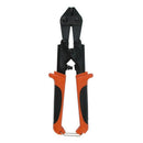 1X(8 Inch Two-Color Handle Mini Cutter Steel Wire Cutting Plier Manganese S
