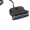 IEEE 1284 25-Pin Parallel Port To USB 2.0 Printer Cable USB To ParallelAdapterME