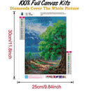 5D DIY Full Drill Diamond Painting Wonderful Tree Cross Stitch Kit (B265)