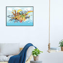 5D DIY Full Drill Diamond Painting Cartoon Animals Cross Stitch Embroidery