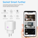 LSPA9 EU Smart Plug WiFi Smart Outlet Socket Voice Control Works for Alexa