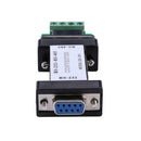 1pc Serial RS232 to RS485 Passive Port Data Communication Converter Adapter