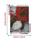 5D DIY Full Drill Diamond Painting Flowers Cross Stitch Mosaic Kits (W417)