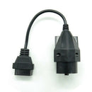 1X(Obd Obd Ii Adapter For Bmw 20 Pin To Obd2 16 Pin Female Connector E36 E3