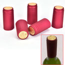 10pcs Wine Bottle Cover Wine Bottle Seal Accessories PVC Heat Shrink Cap Sup- OZ
